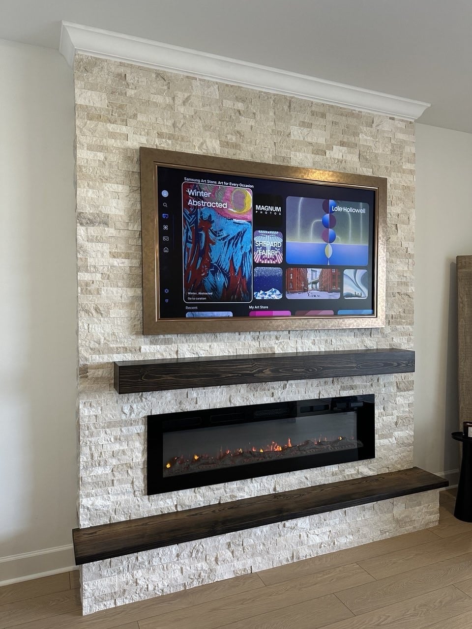 Stone Fireplace Walls — fireplace walls florida